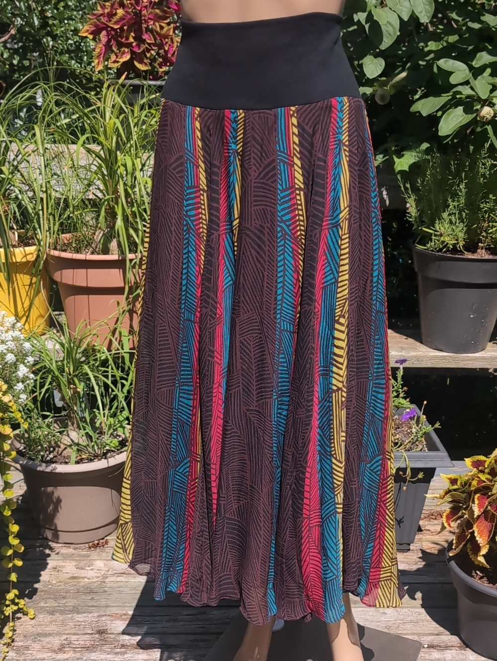 Jones New York Silk Skirt Long Fully Lined
